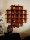 Wooden book shelves