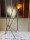 Lamp in metal and brass