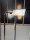 Brass floor lamp