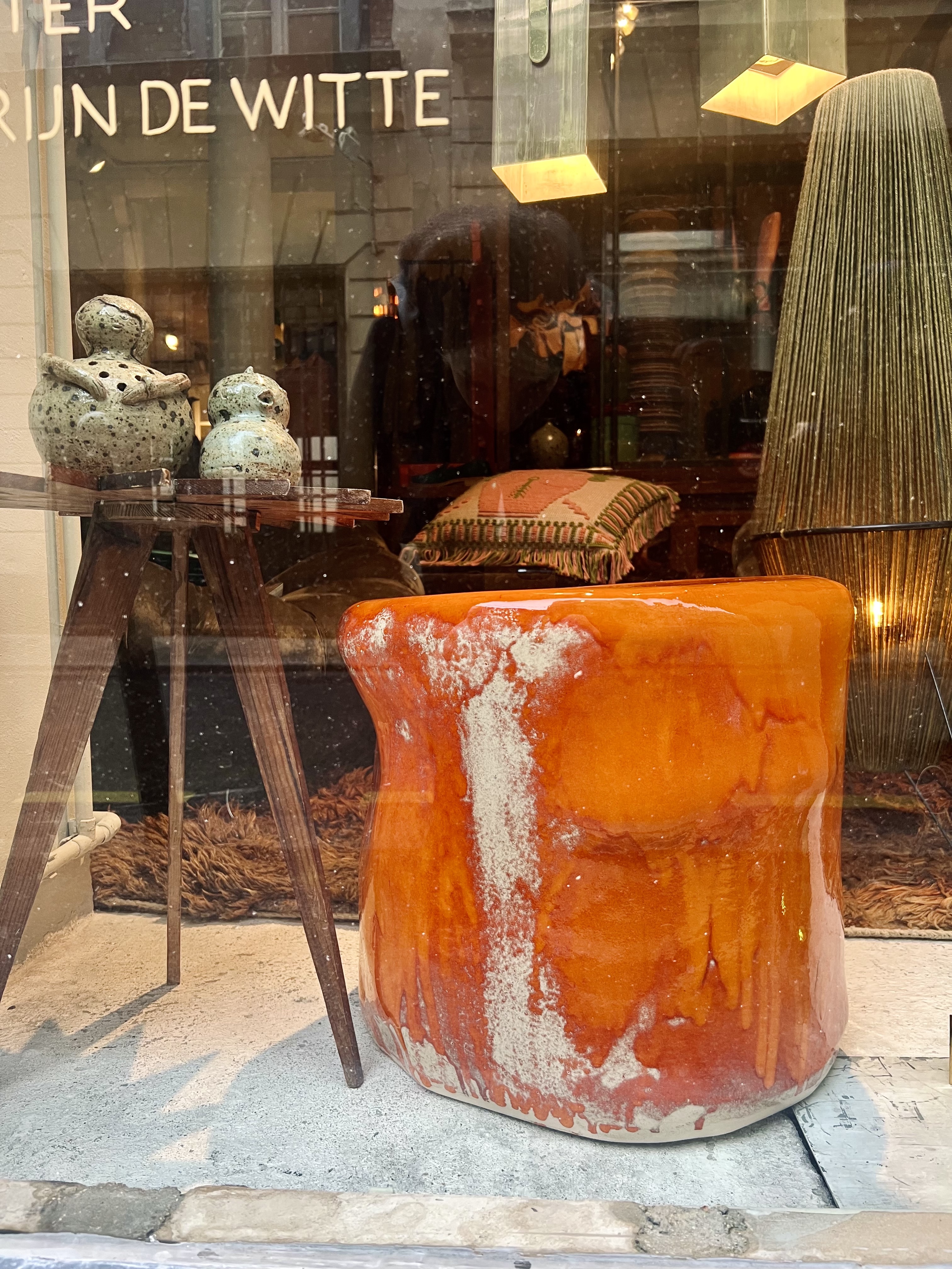 Ceramic side table Project213