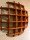 Wooden book shelves